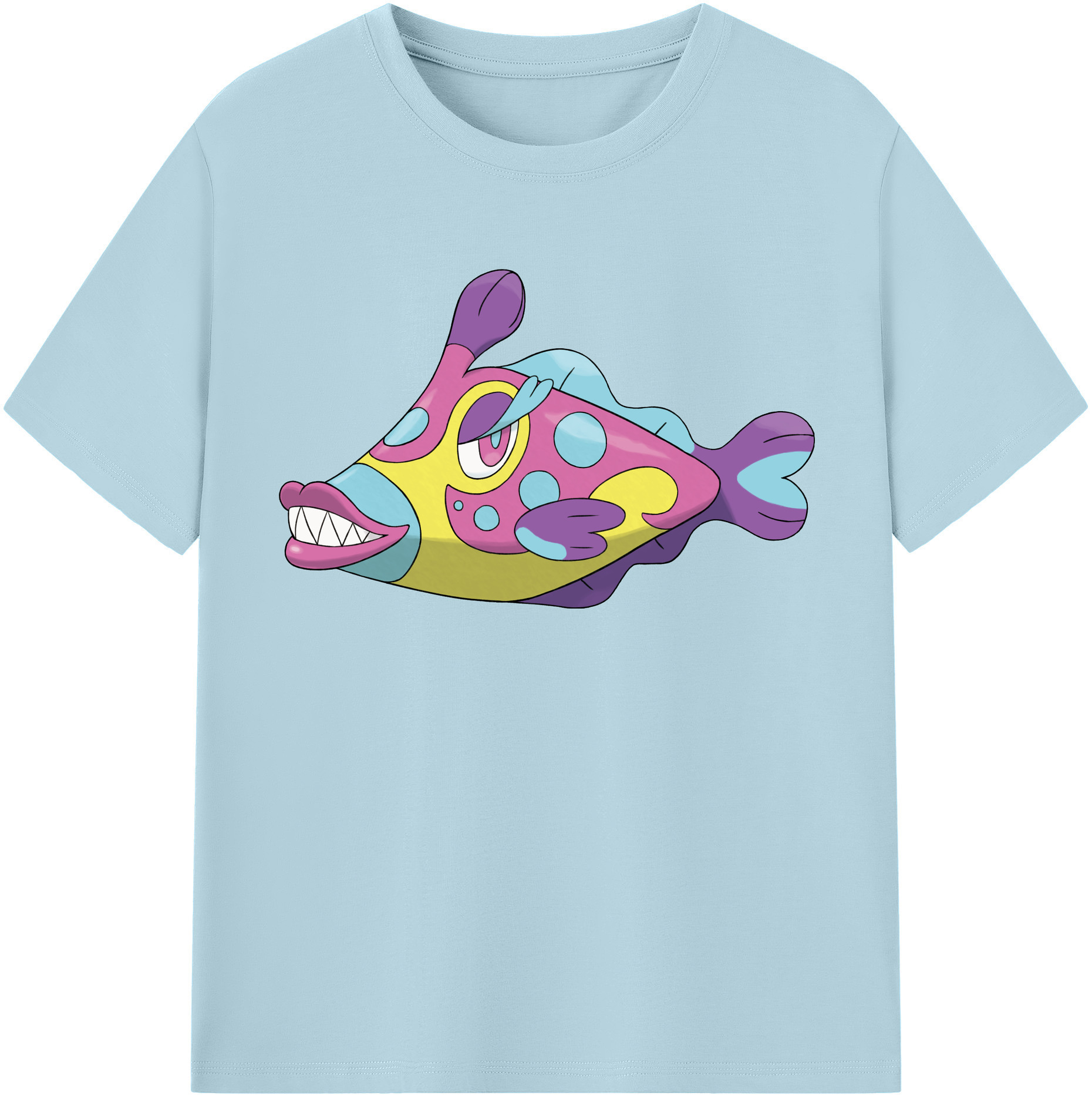 （画像用） ポケットモンスター Pokémon 綿100％半袖Tシャツ（フロントプリント）